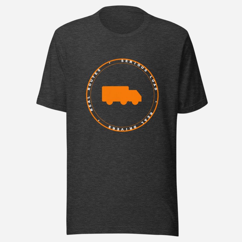 Serious Load Badge Tee Dark Grey Heather