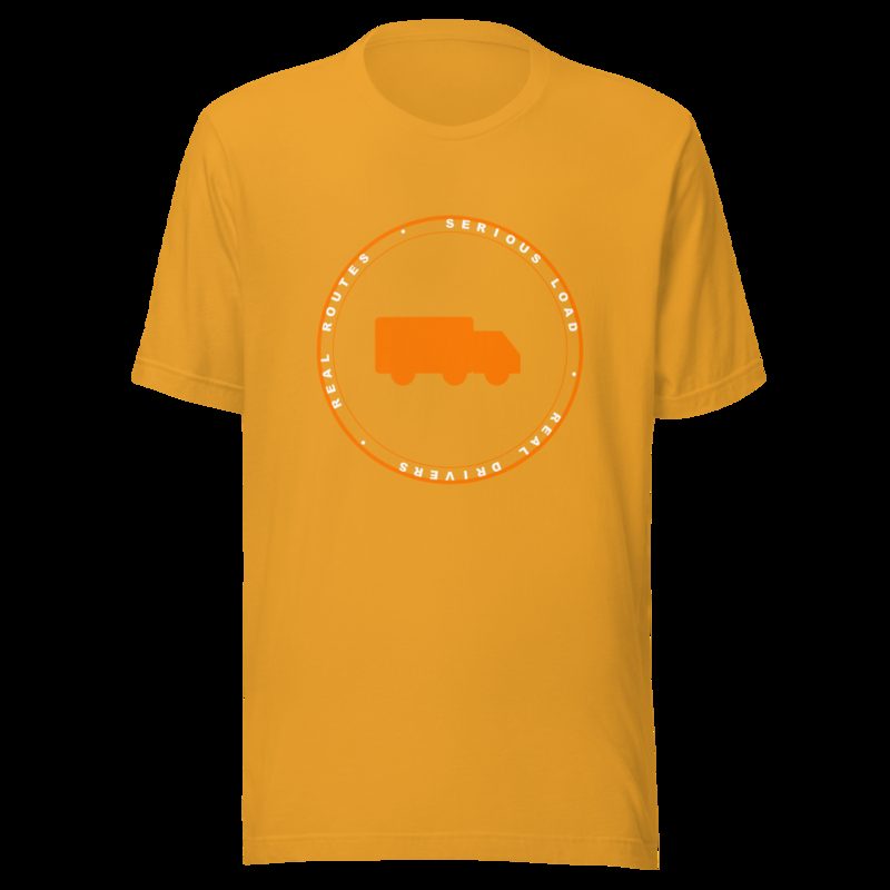 Serious Load Badge Tee Mustard