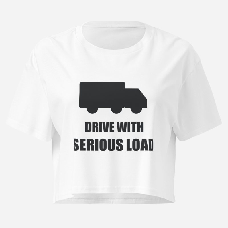 Serious Load Drive With Crop Top White