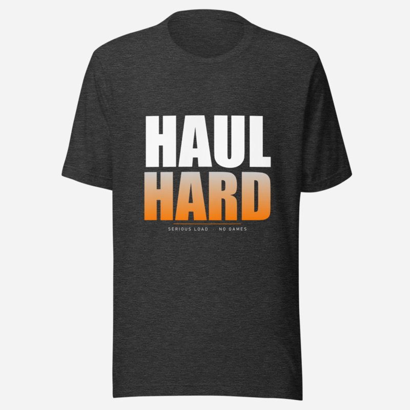 Serious Load Haul Hard Tee Dark Grey Heather