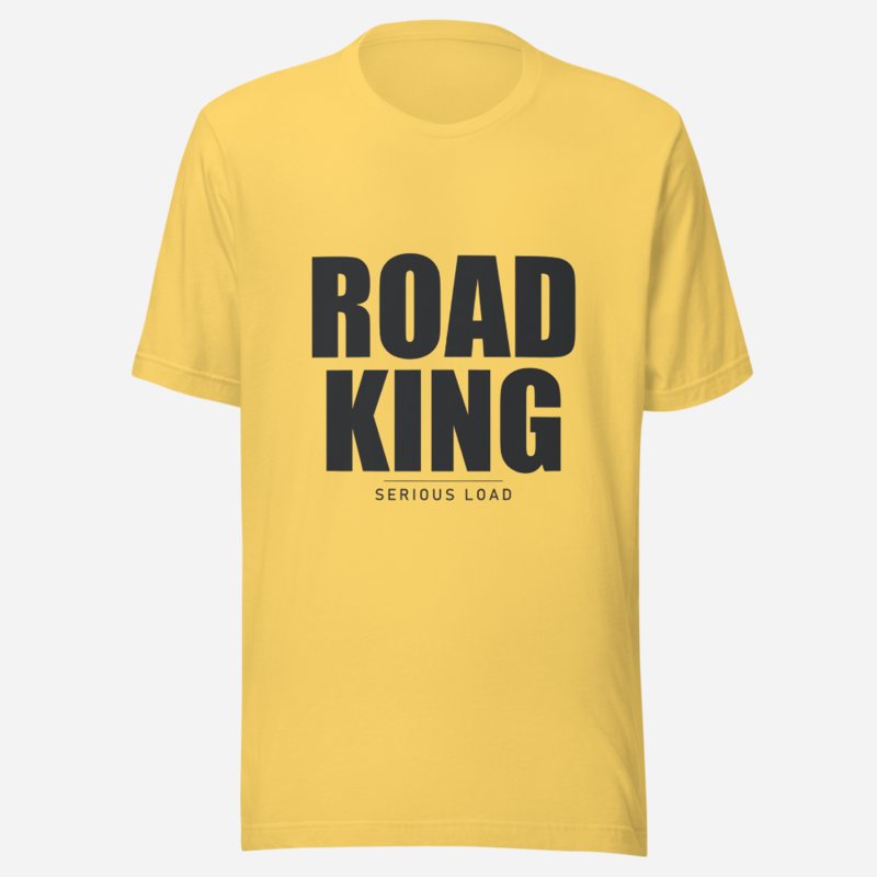 Serious Load Road King Tee Yellow