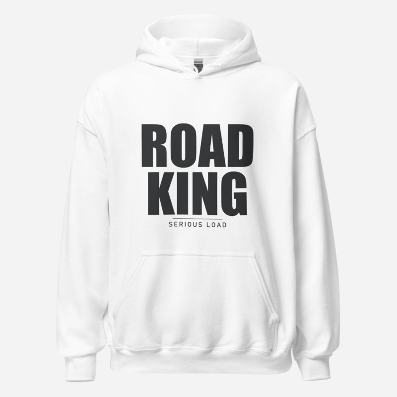 Serious Load Road King Hoodie in White