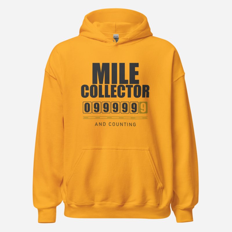 Serious Load Mile Collector Road Hoodie Gold