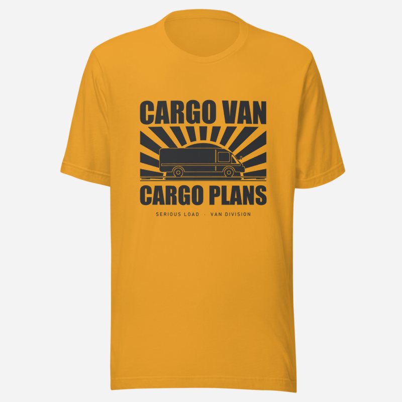Serious Load Cargo Van, Cargo Plans Van Division Tee