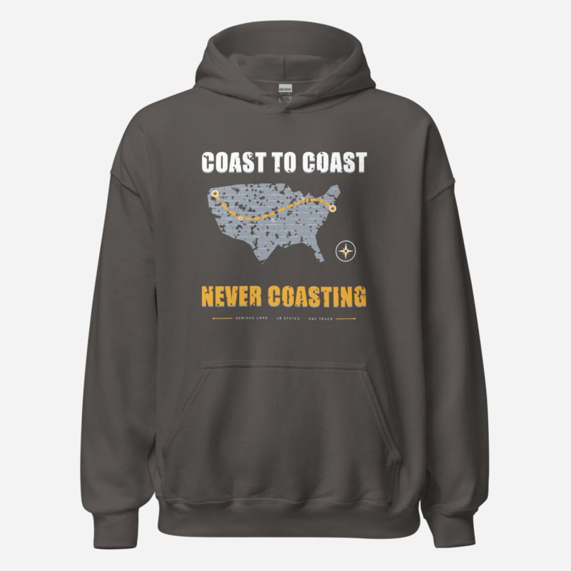 Serious Load Coast To Coast Freight Hoodie