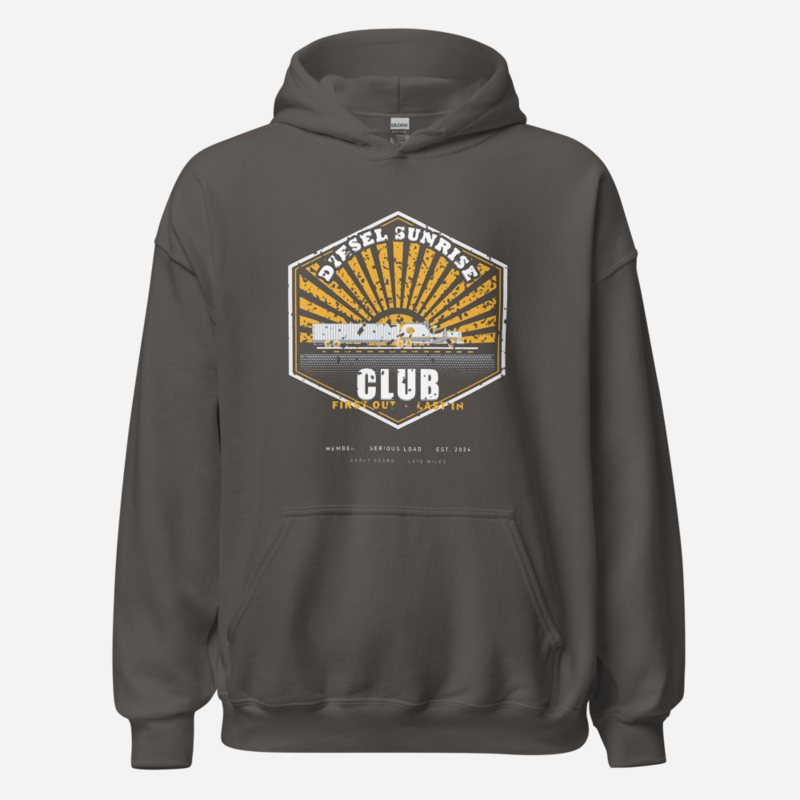 Serious Load Diesel Sunrise Club Freight Hoodie