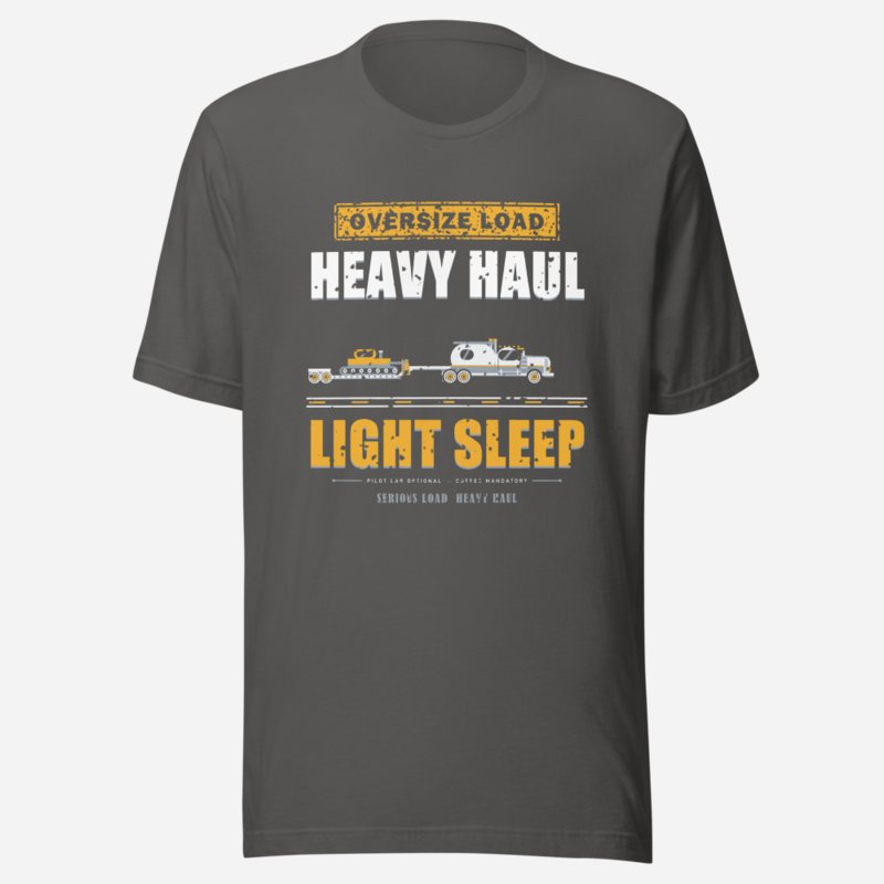 Serious Load Heavy Haul Light Sleep Freight Tee Asphalt