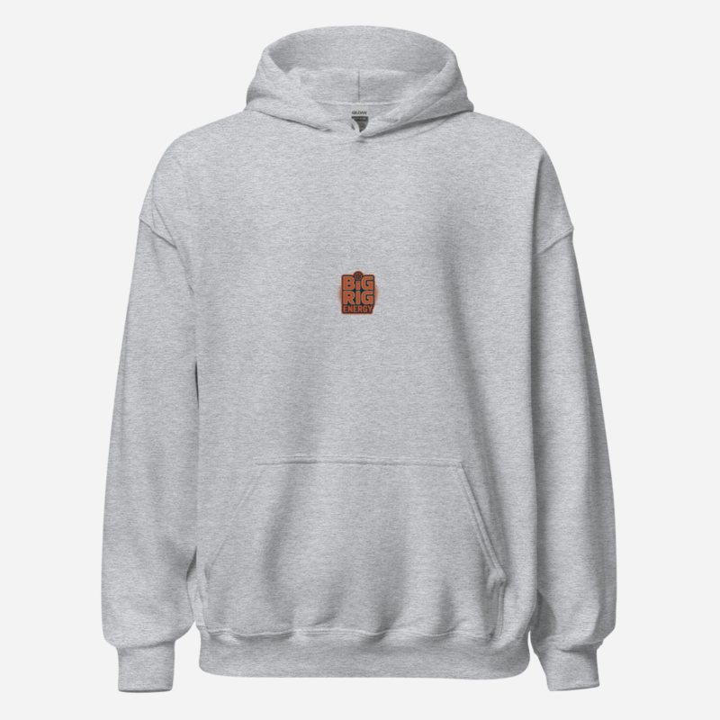 Serious Load Big Rig Energy Hoodie Sport Grey