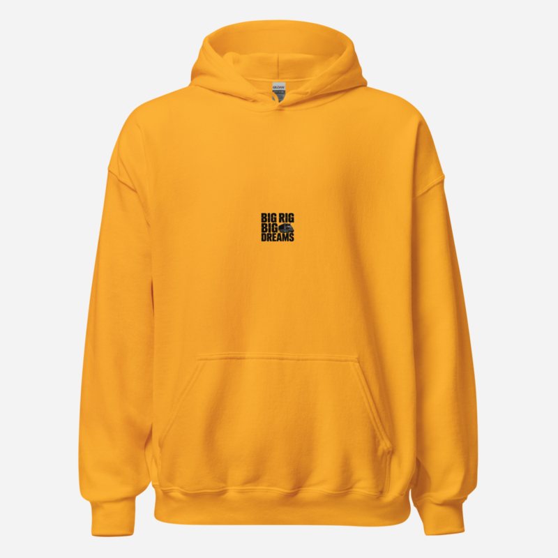 Serious Load Big Rig Big Dreams Hoodie Gold