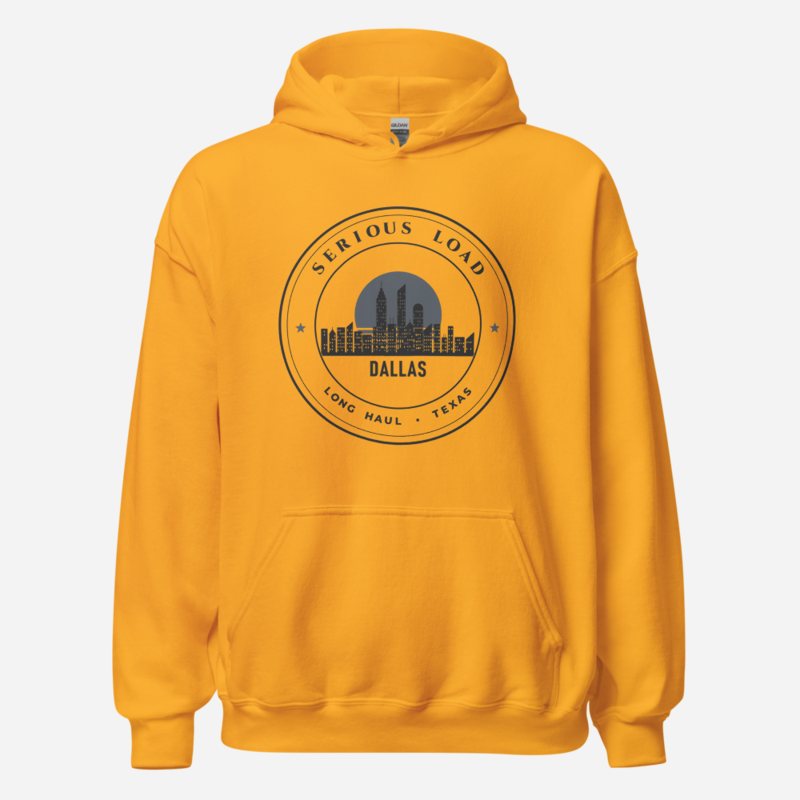 Serious Load Dallas Crest Hoodie Gold