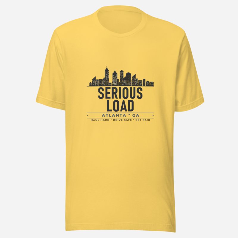 Serious Load Atlanta Hauler Badge Tee Yellow