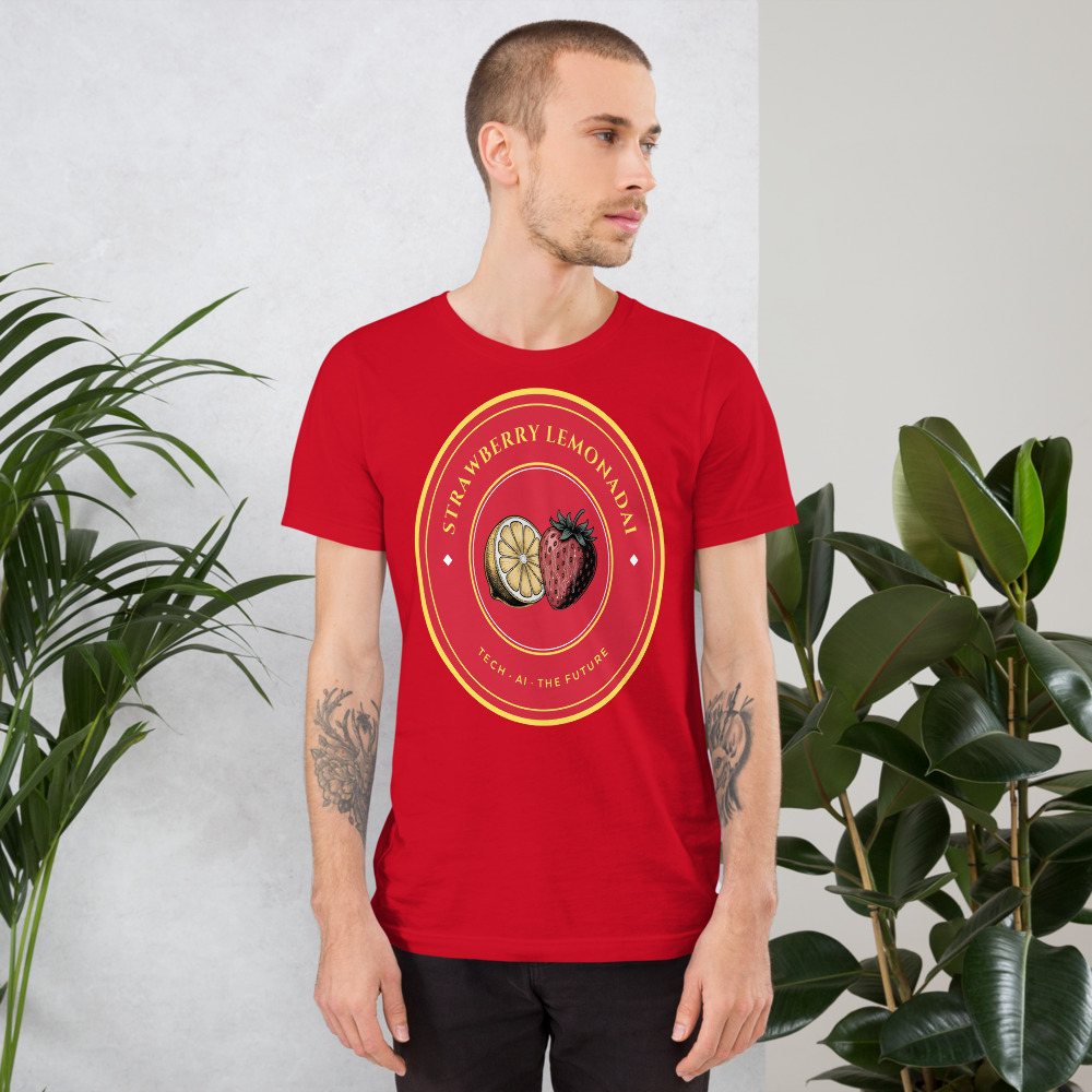 Strawberry Lemonadai Circuit Strawberry Crest Tee Front
