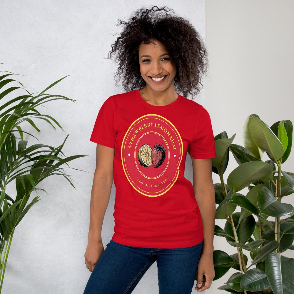 Strawberry Lemonadai Circuit Strawberry Crest Tee Front