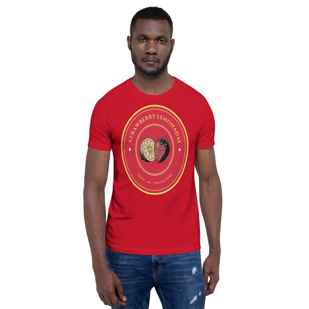 Strawberry Lemonadai Circuit Strawberry Crest Tee Front