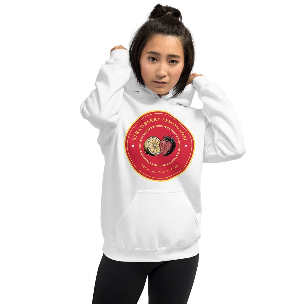 Strawberry Lemonadai Circuit Strawberry Crest Hoodie Front