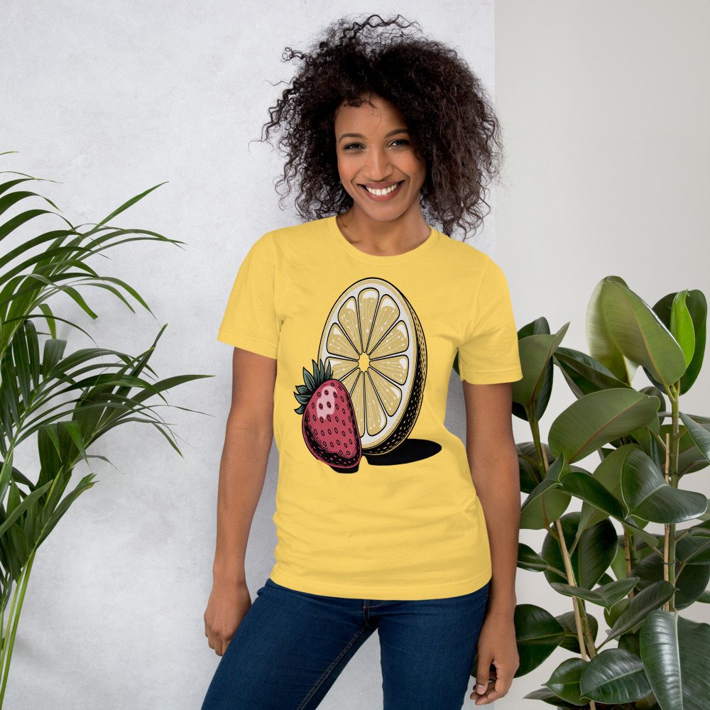 Strawberry Lemonadai Lemon Chip Tee Front
