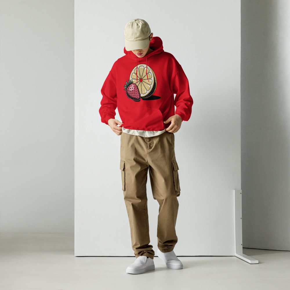 Strawberry Lemonadai Lemon Chip Hoodie Front