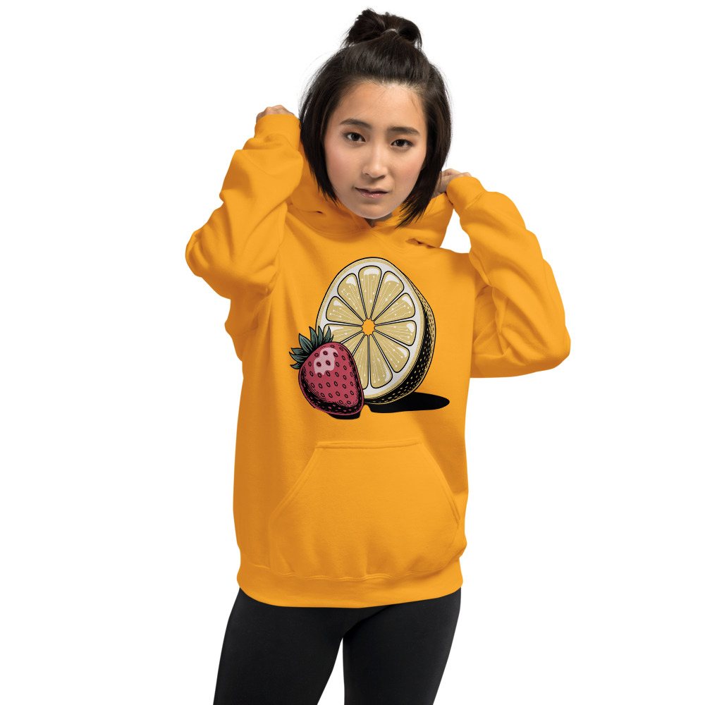 Strawberry Lemonadai Lemon Chip Hoodie Front