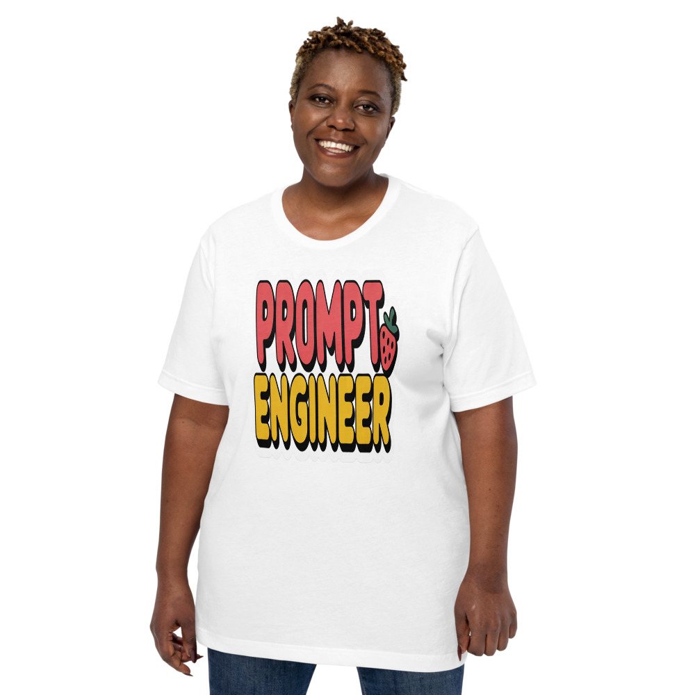 Strawberry Lemonadai Prompt Engineer Tee Front