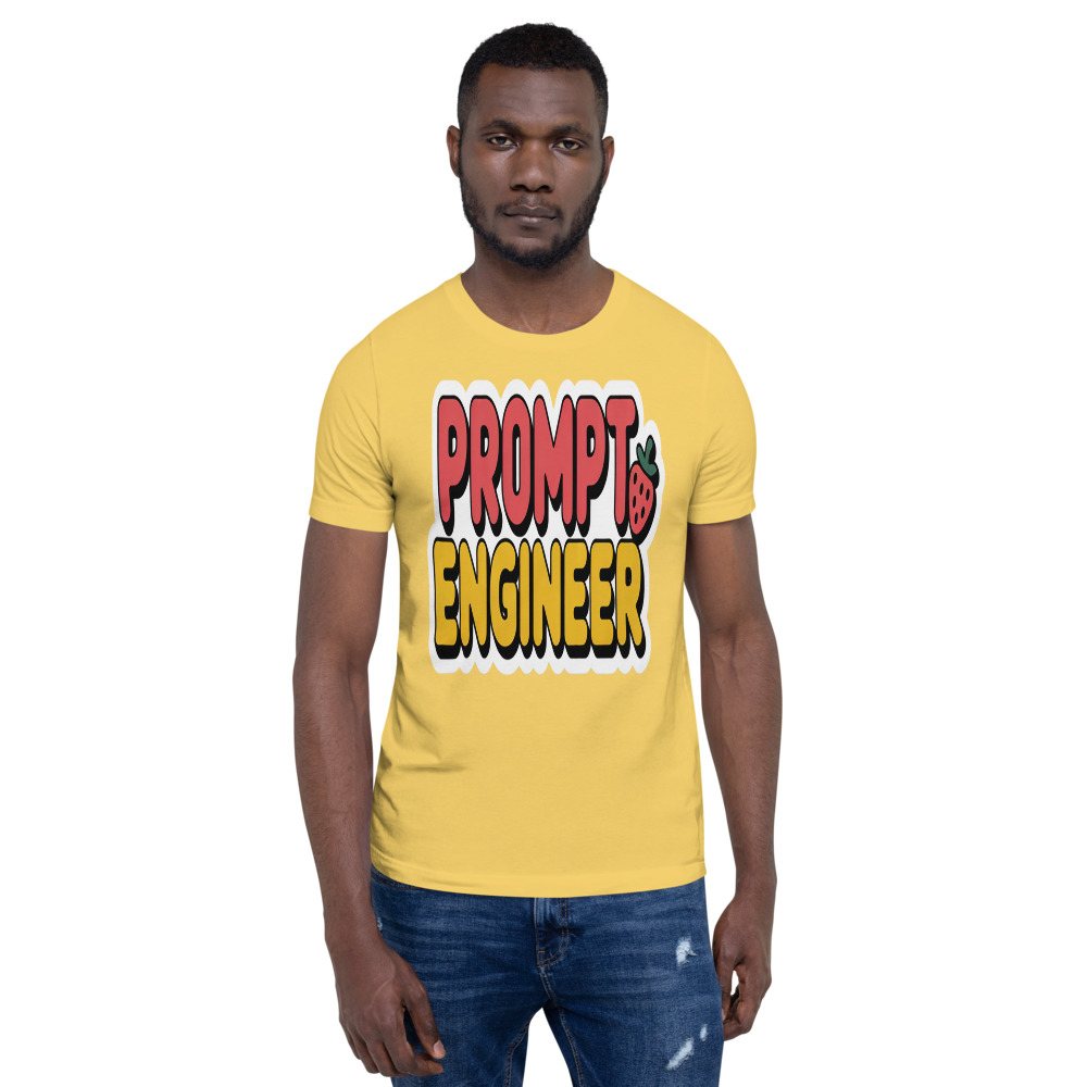 Strawberry Lemonadai Prompt Engineer Tee Front