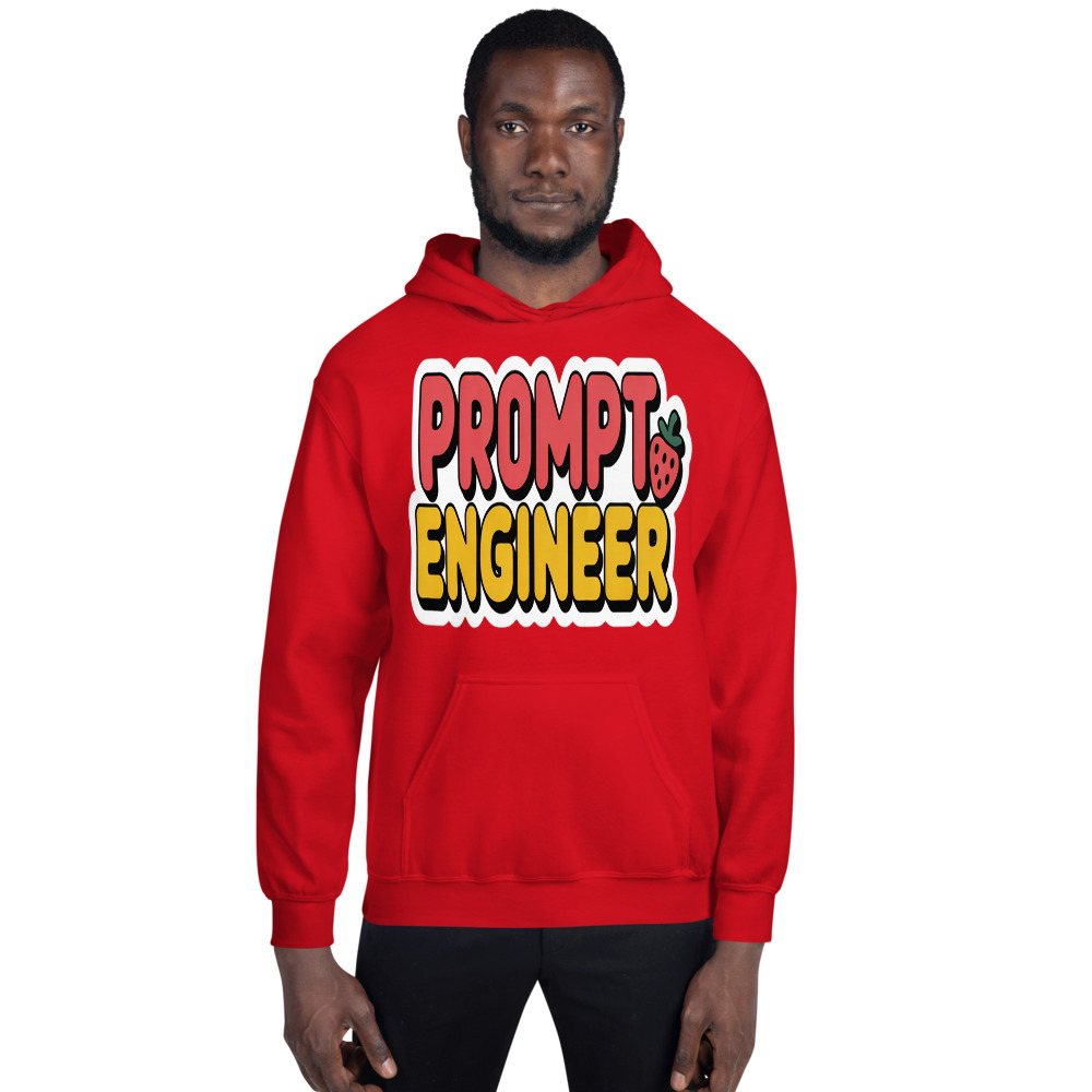 Strawberry Lemonadai Prompt Engineer Hoodie Front