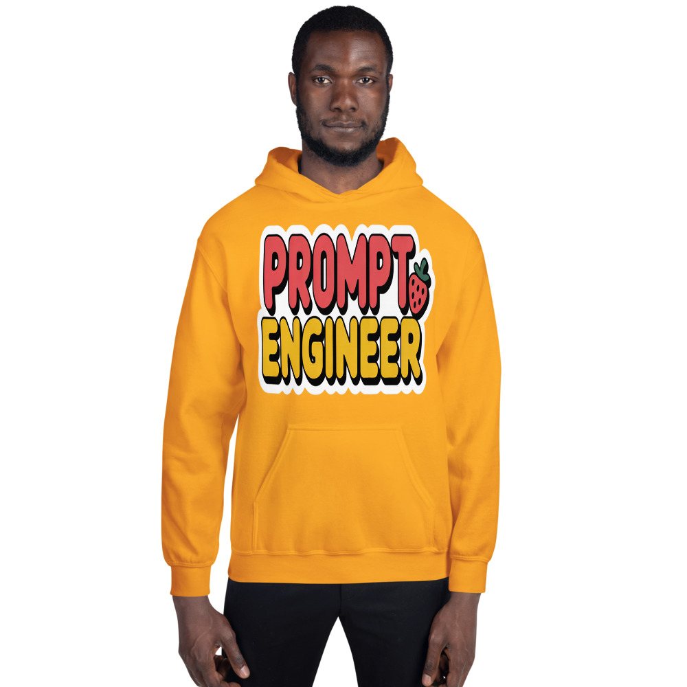 Strawberry Lemonadai Prompt Engineer Hoodie Front