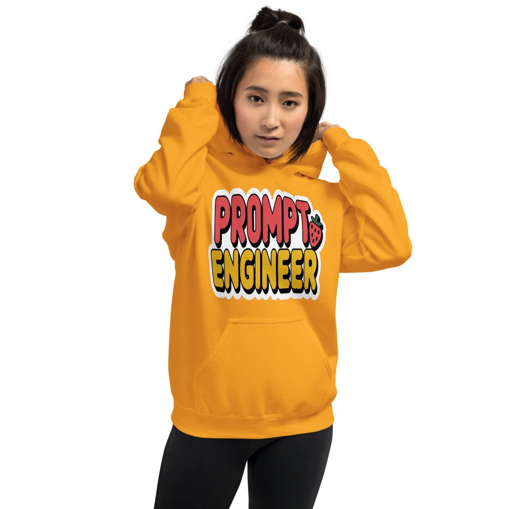 Strawberry Lemonadai Prompt Engineer Hoodie Front