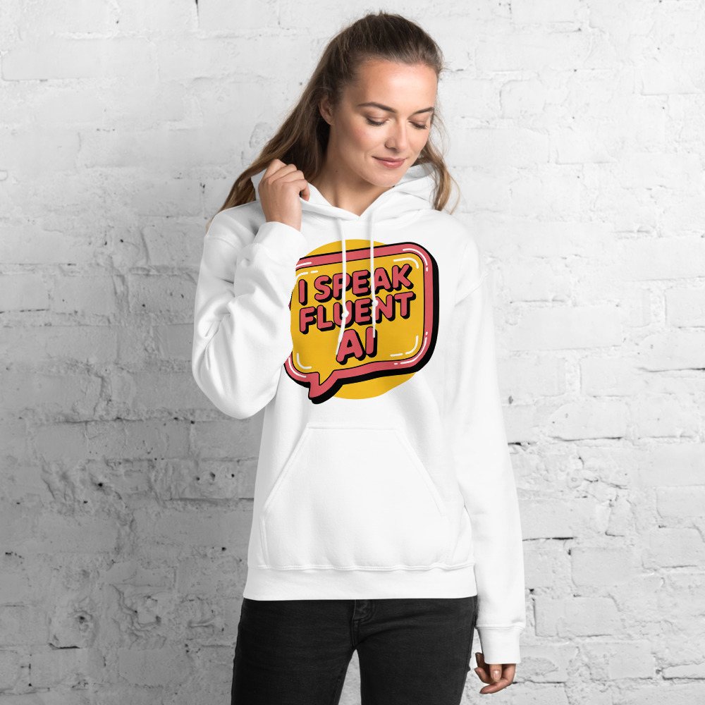 Strawberry Lemonadai Fluent In AI Hoodie