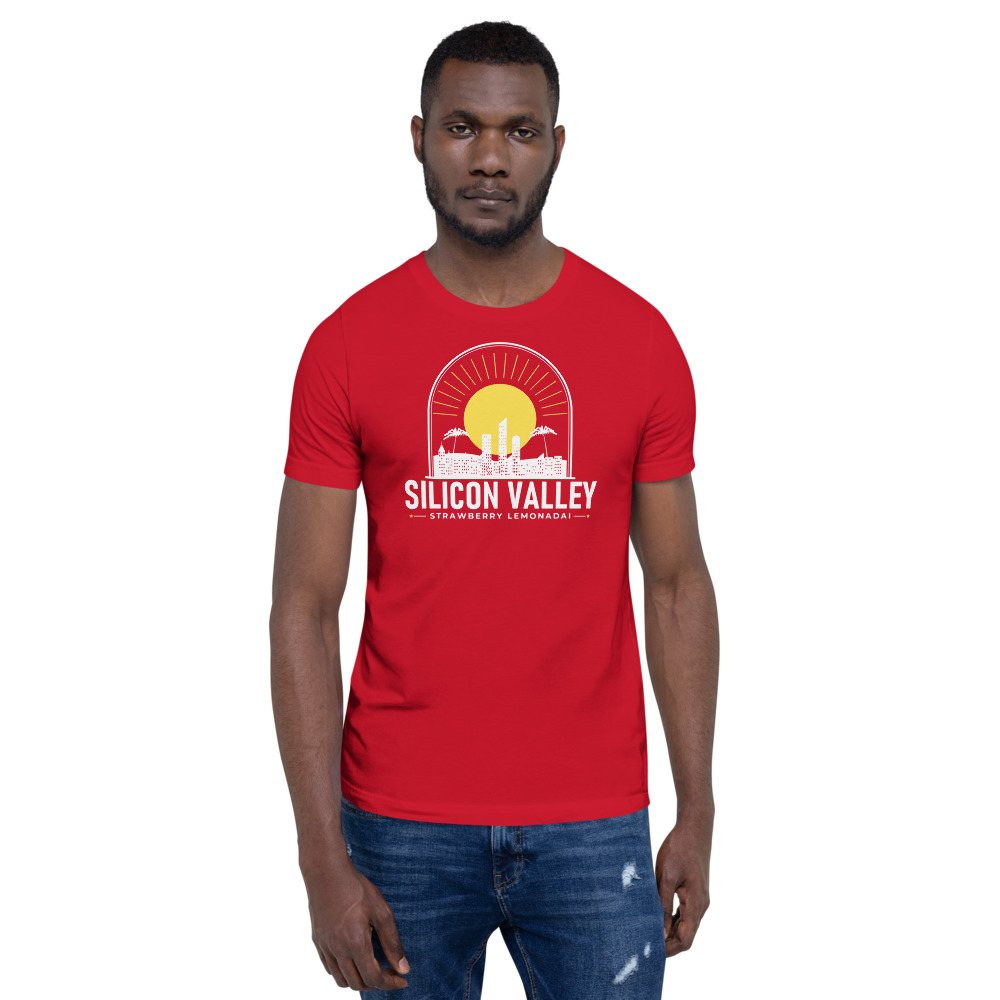 Strawberry Lemonadai Silicon Valley Sunset Tee