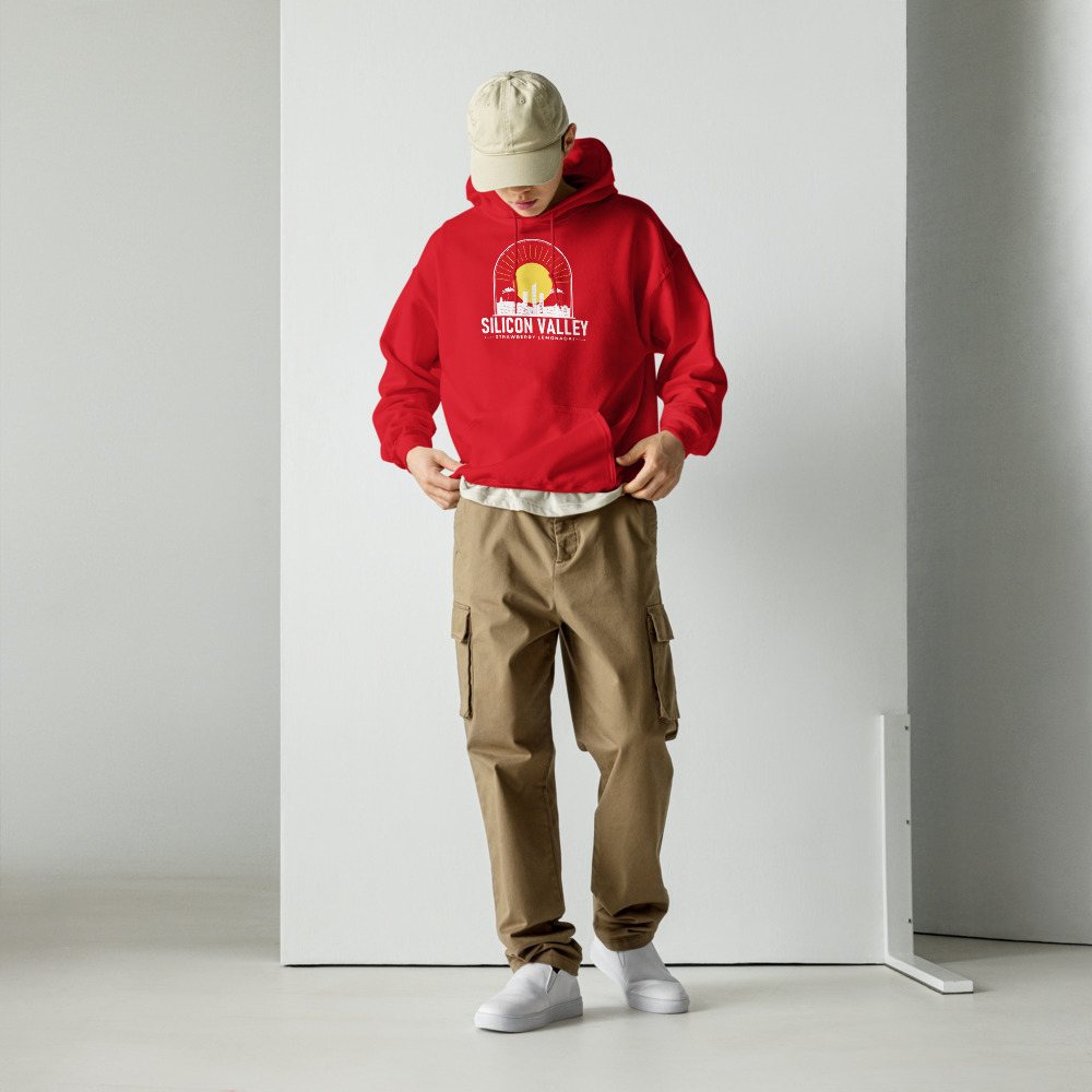 Strawberry Lemonadai Silicon Valley Sunset Hoodie Front