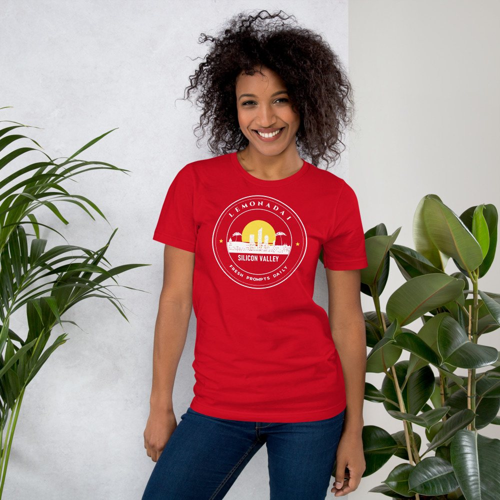 Strawberry Lemonadai Fresh Prompts Crest Tee