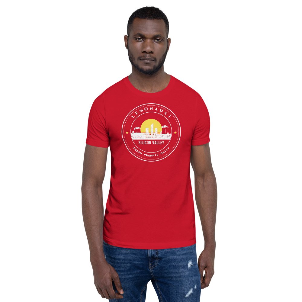 Strawberry Lemonadai Fresh Prompts Crest Tee Front