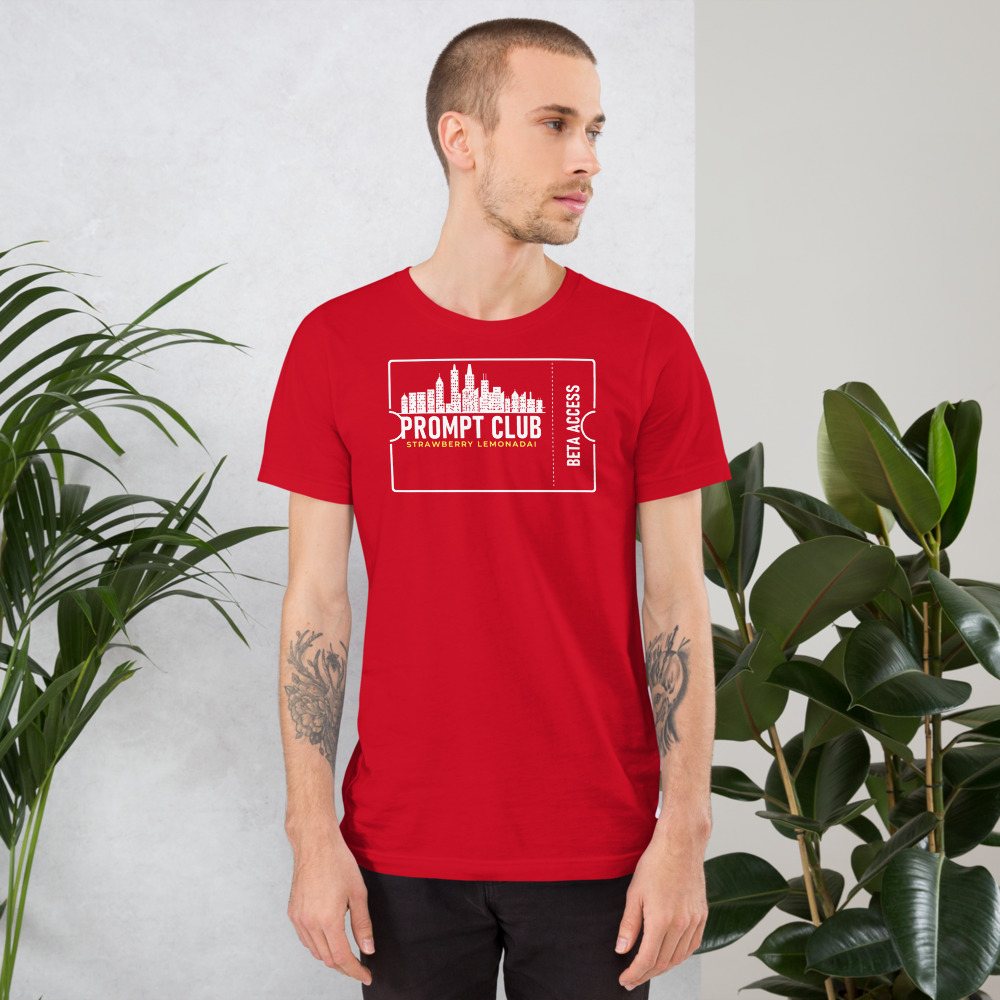 Strawberry Lemonadai Prompt Club Ticket Tee