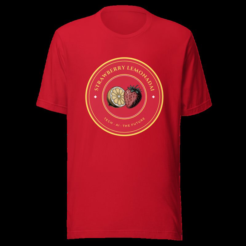 Strawberry Lemonadai Circuit Strawberry Crest Tee Red