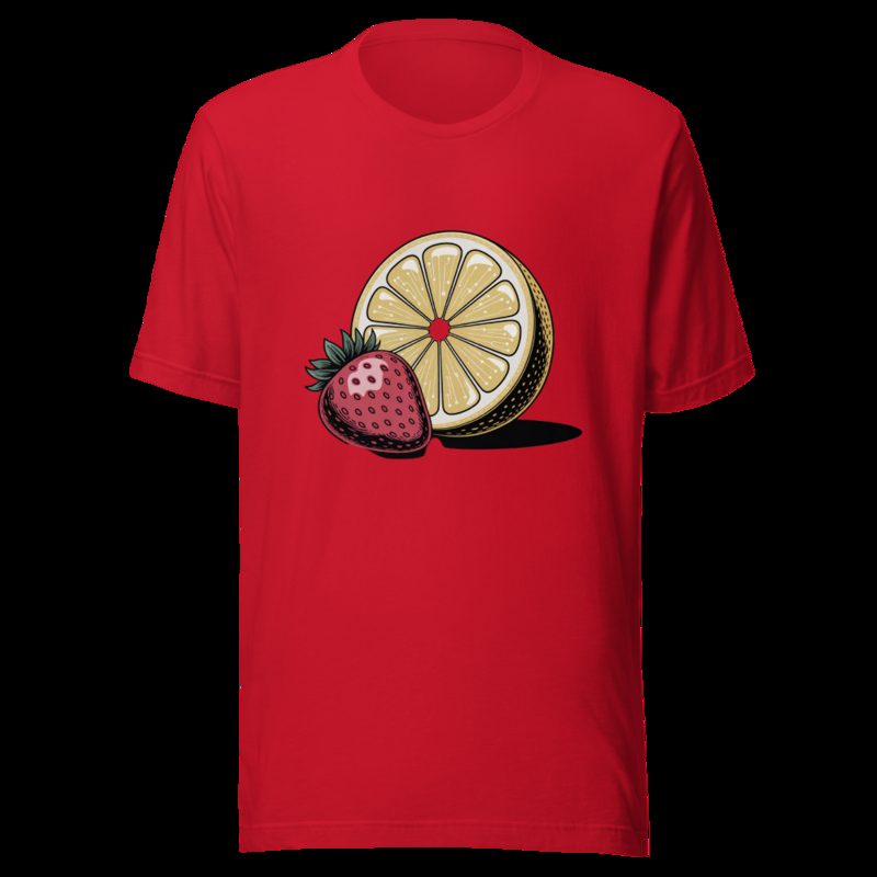 Strawberry Lemonadai Lemon Chip Tee Red