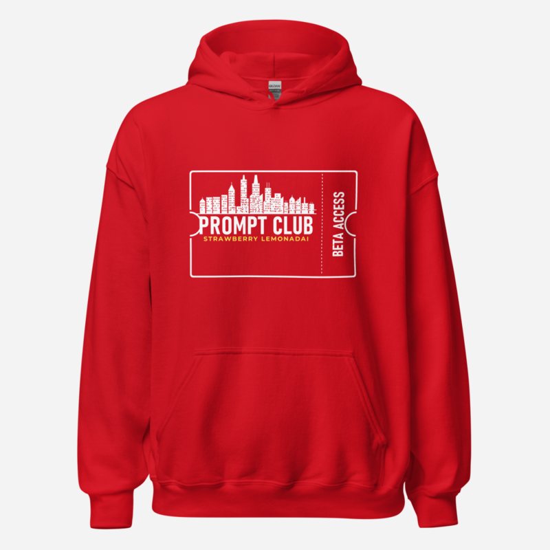 Prompt Club Ticket Hoodie