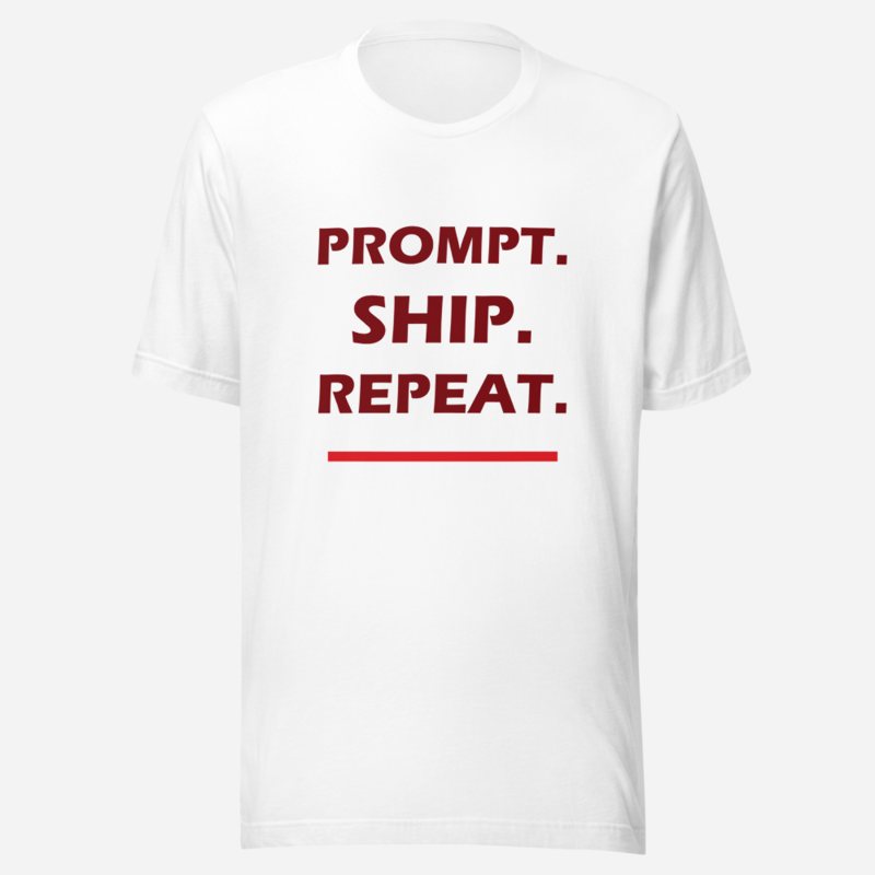 Strawberry Lemonadai Prompt Ship Repeat Tee