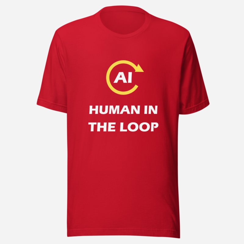 Strawberry Lemonadai Human In The Loop Tee Red