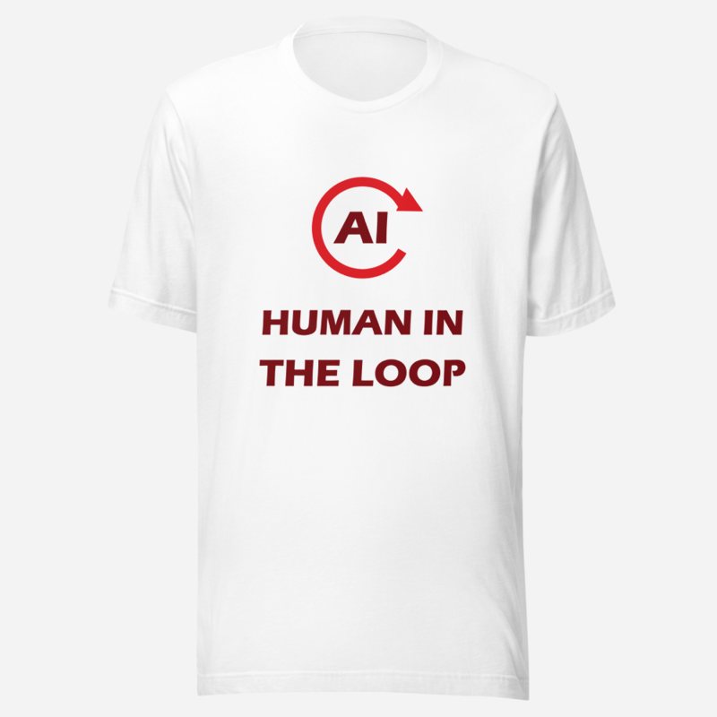Strawberry Lemonadai Human In The Loop Tee in White