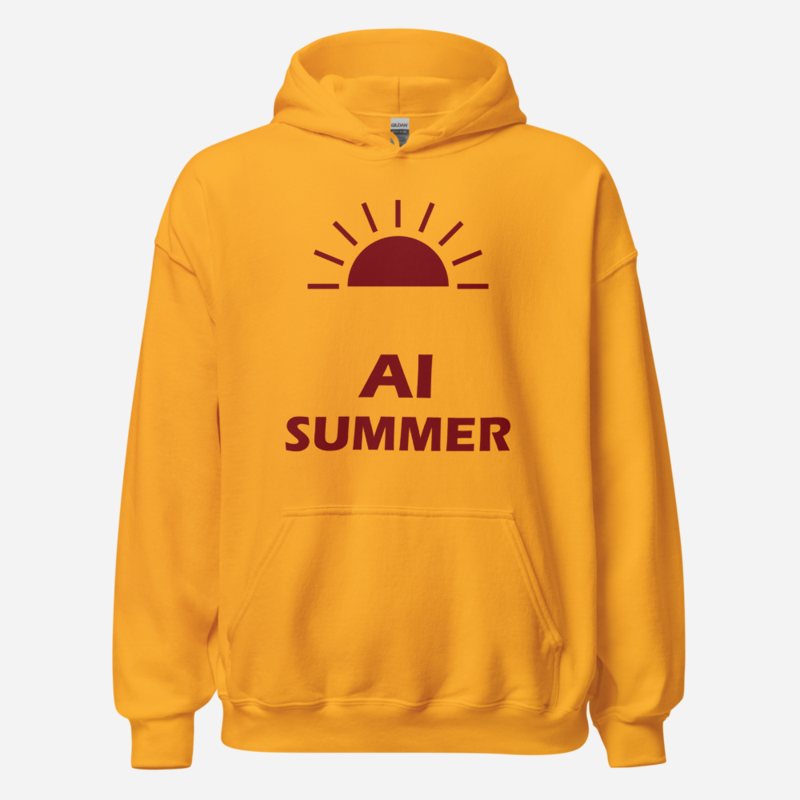 Strawberry Lemonade AI Summer Hoodie Gold
