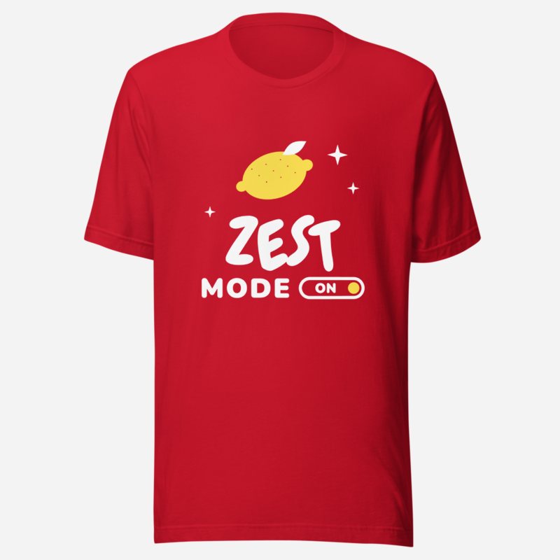 Strawberry Lemonade AI Zest Mode Tee Red