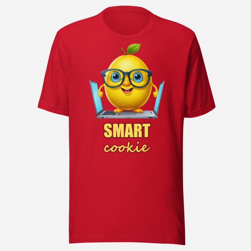 Strawberry Lemonade AI Smart Cookie Neural Lemon Tee in Red