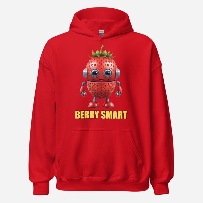 Strawberry Lemonade AI Berry Smart Strawberry Robot Hoodie