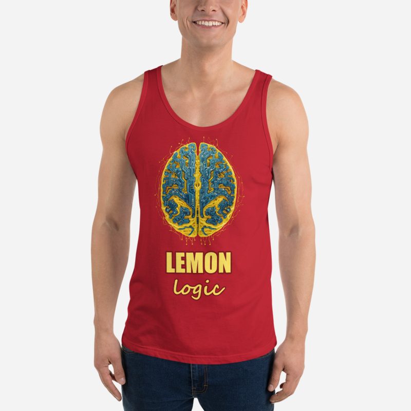 Strawberry Lemonade AI Lemon Logic Brain Tank