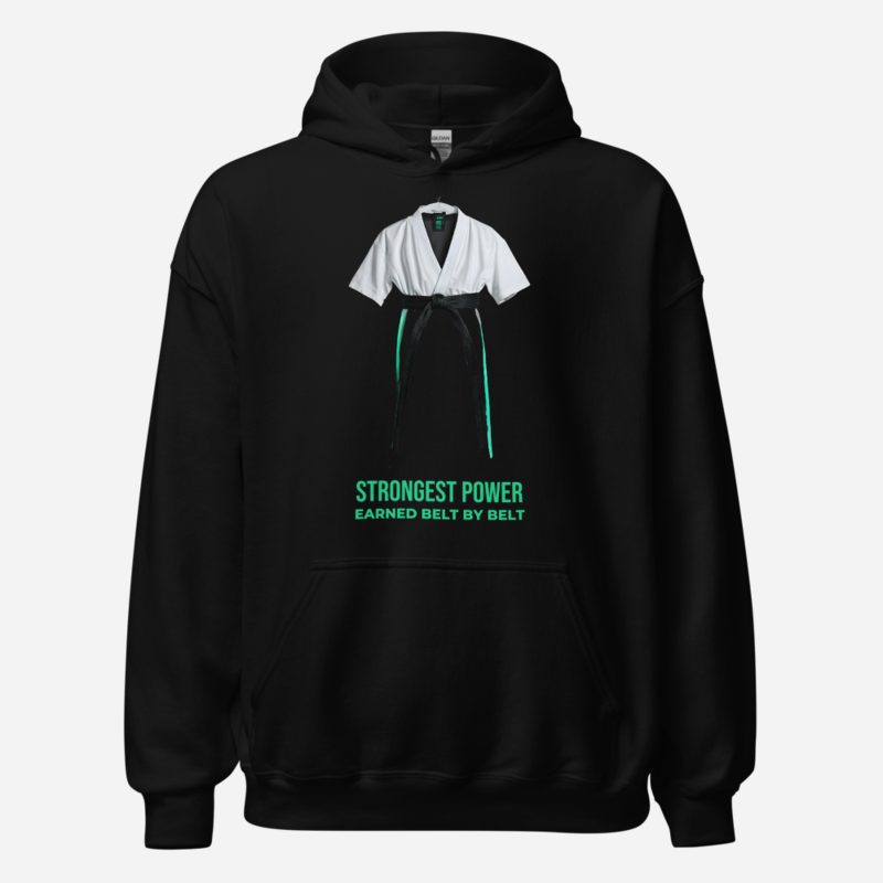 Black Belt Hoodie