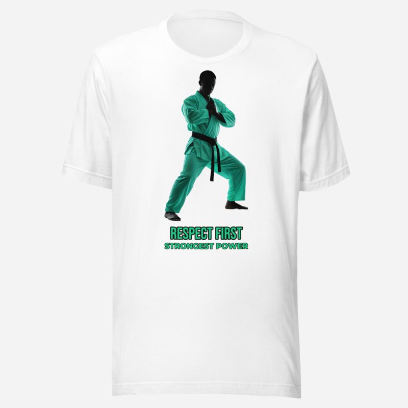 Strongest Power Respect Tee White