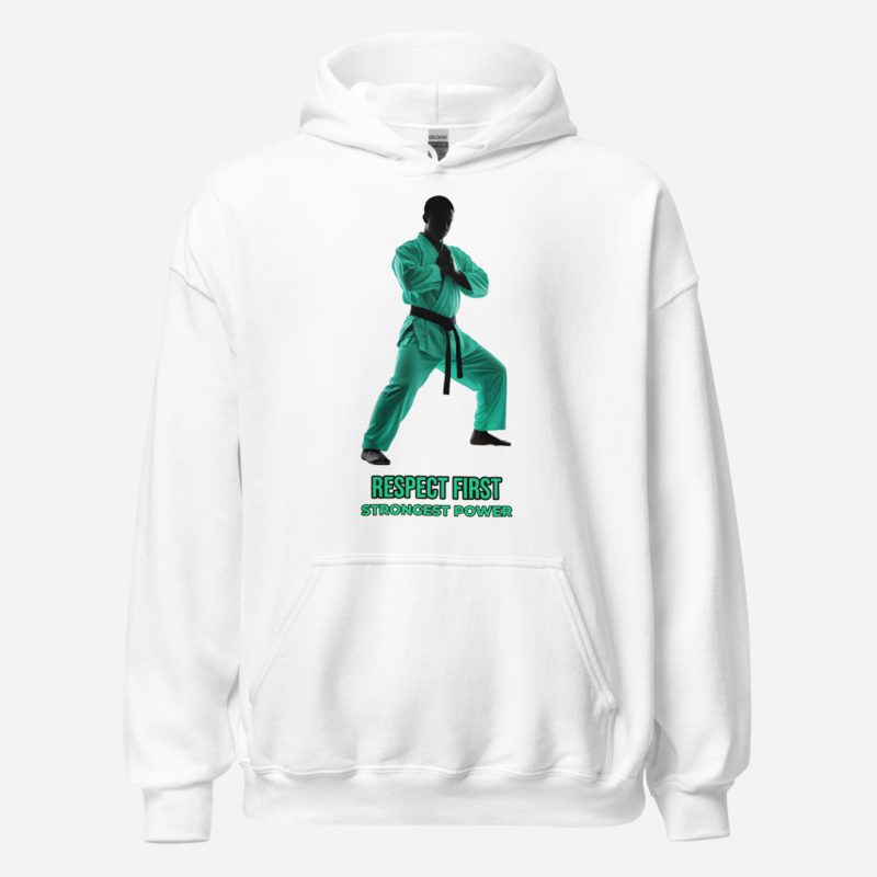 Strongest Power Respect Hoodie White