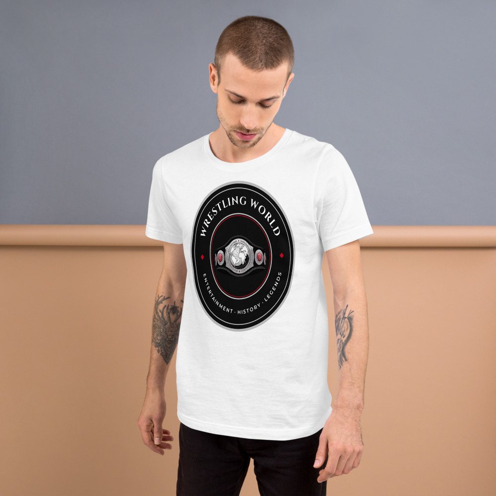Entertainment Wrestling World Title Belt Crest Tee