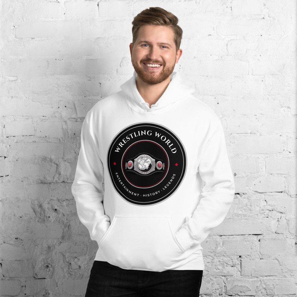 Entertainment Wrestling World Title Belt Crest Hoodie
