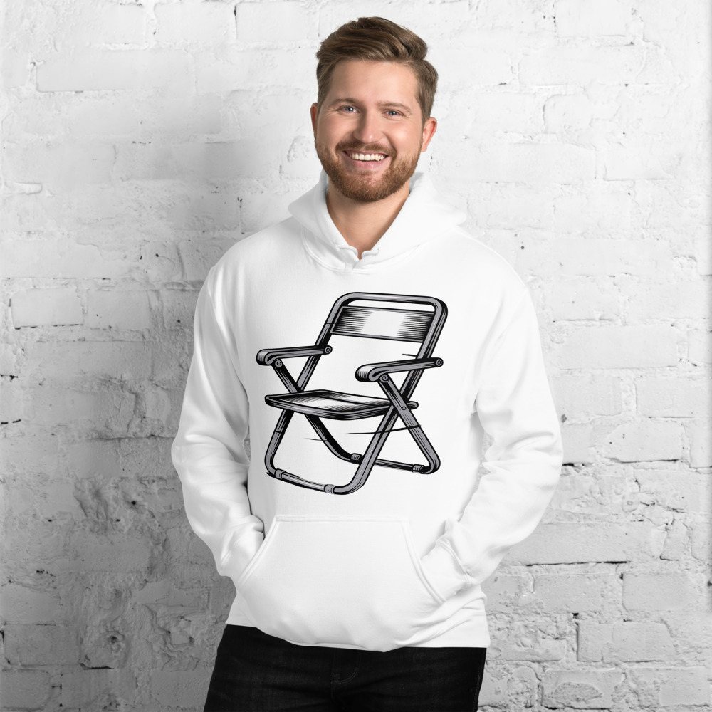 Entertainment Wrestling World Steel Chair Hoodie